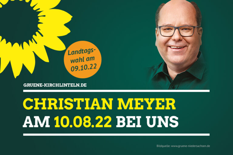 Christian Meyer am 10. August in Kirchlinteln