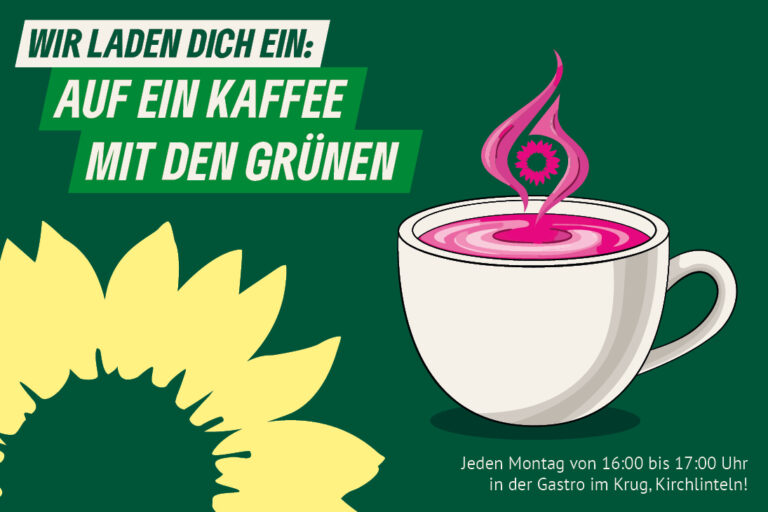 Auf ein Kaffee mit den GRÜNEN