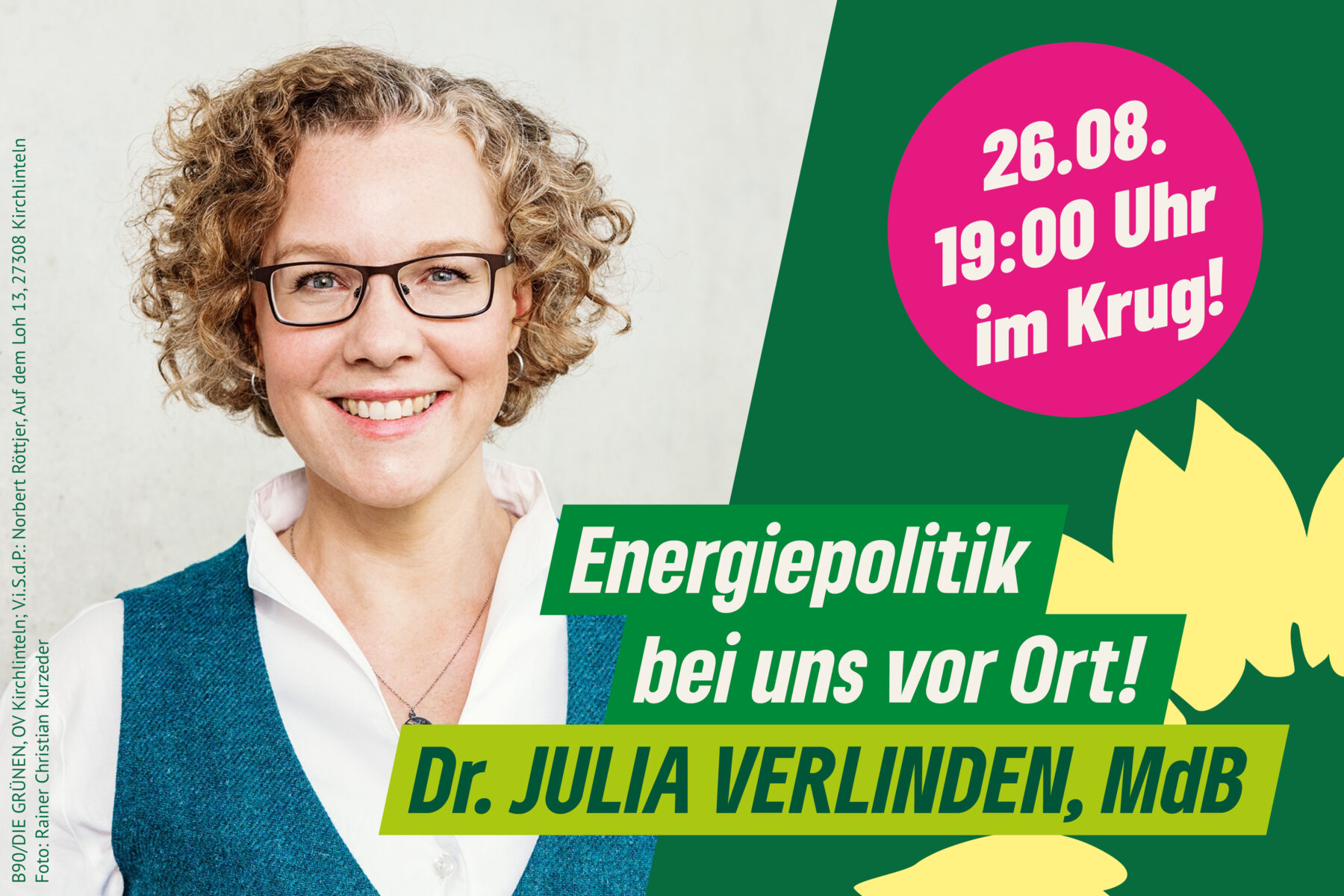 Julia Verlinden kommt zu uns!